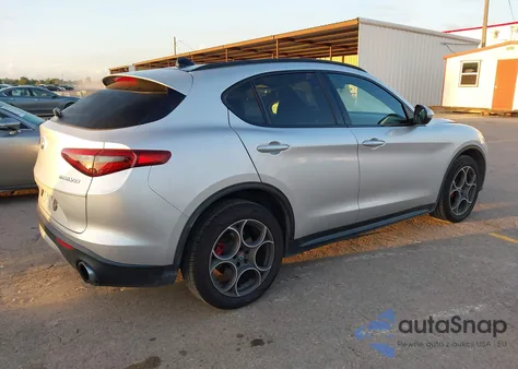2018 Alfa Romeo Stelvio Ti Sport Awd из США, поврежденный, VIN ZASFAKNN4J7B90019